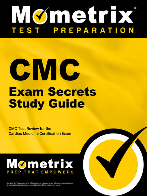 Cover image for CMC Exam Secrets Study Guide